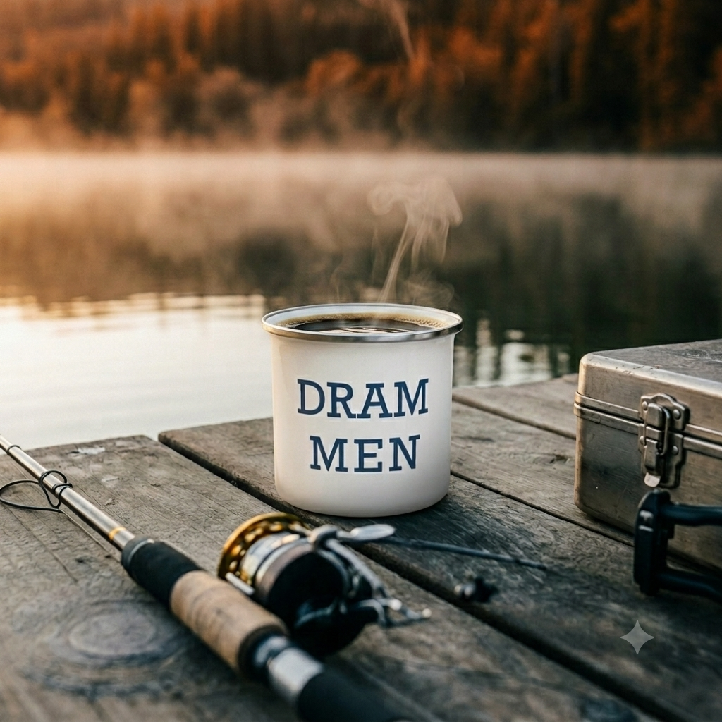 DRAMMEN 355 ml emaljert krus 