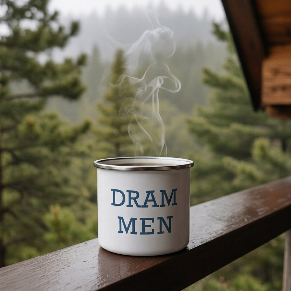 DRAMMEN 355 ml emaljert krus 